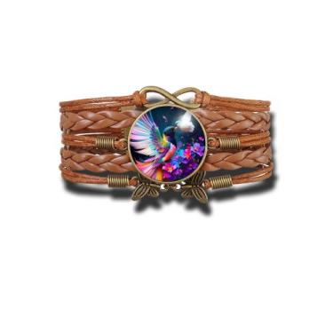 Imagem de Pulseira Feminina Beija Flor Ajustável - RECANTO ASTRAL