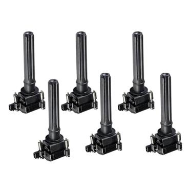 Imagem de ENA Conjunto de 6 bobinas de ignição compatíveis com Chrysler Dodge Plymouth Concorde Intrepid LHS Pacifica Prowler V6 3.2L 3.5L substituição para C1178 UF-269 UF395