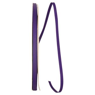 Imagem de Reliant Ribbon Fita de textura de gorgorão, 0,63 cm x 90 metros, roxo royal