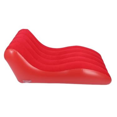 Imagem de Espreguiçadeira Inflável Air Sofa, Sofá Inflável Portátil Lazy Lounger Chair Cozy Sleeping Camping Sofá-cama para Piqueniques Ao Ar Livre, Caminhadas, Praia, Home Park Travel,