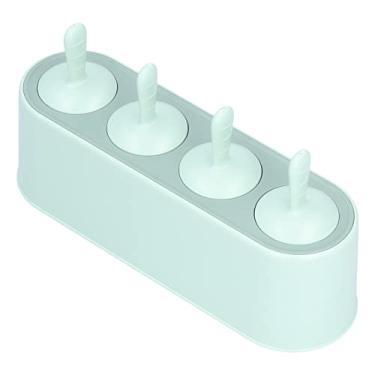Imagem de Moldes para picolés e sorvetes, moldes para picolés resistentes e longa vida útil para cozinha doméstica(Grama verde)