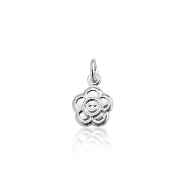 Imagem de Pingente Flor Mini Prata 925 - Atraktiva Jóias, 1,4cm