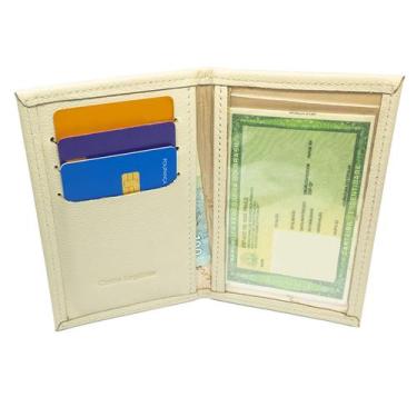 Imagem de Carteira Porta Documento Feminina Couro Legitimo Cabe RG - Cosenza, Cr