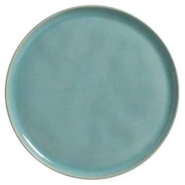 Imagem de Prato Sobremesa Verde Curaçao Bio Stoneware Porto Brasil Unitário