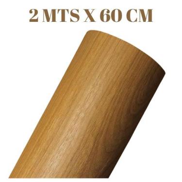 Imagem de Adesivo Madeira Envelopamento Móveis  Parede Teto Lavavél . - ALLTAK D
