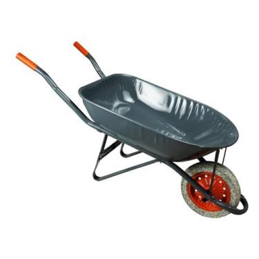 Imagem de Carrinho de Mão em Aço Carbono Pneu Maciço Chapa 26mm 45L - Minasul