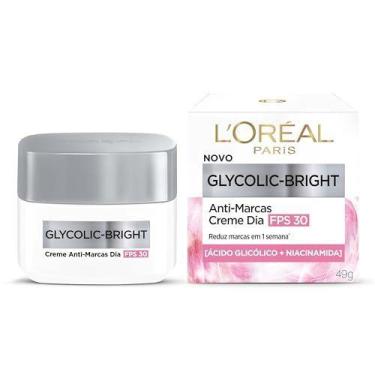 Imagem de L'oréal Paris Creme Facial Anti-Marcas Dia Glycolic Bright FPS 30 49g