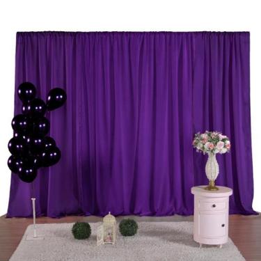 Imagem de Cortina Oxford Decoração Festa Aniversário Casamento 3MX2,50M - Serena