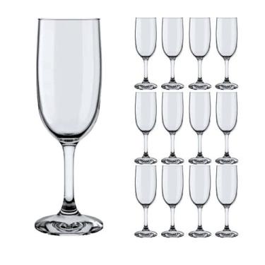Imagem de Taça de Champagne Cristal Espumante Transparente 180m 12 UN, Taça cham