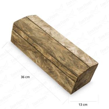 Imagem de Caixa Ecológica Caixa decorativa para Vinho osb - Decoração Enfeite fe