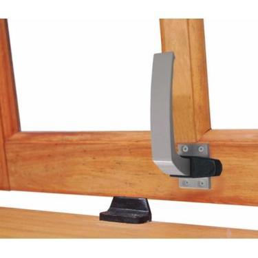 Imagem de Fecho Alavanca Janela Basculante Maxim Ar Madeira Acetinado - ferragen