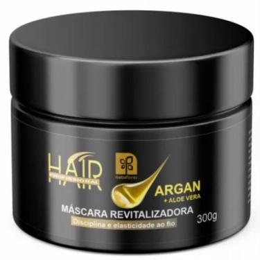 Imagem de MASCARA CAPILAR REVITALIZADORA HAIR PROFISSIONAL ARGAN + ALOE VERA 300