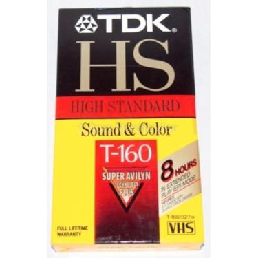 Imagem de Tdk Life On Record 30540 Vhs Videocassette - Vhs - categoria de produto de 2,67 horas: Áudio/mídia de vídeo/vídeo