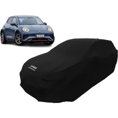Imagem de Capa Automotiva Gwm Ora 03 Skin De Tecido Helanca Lycra - Mz, Preta