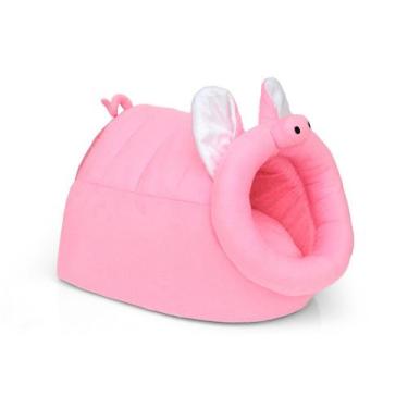 Imagem de Toca Selvagem Porquinho para Cachorro e Gato Pet - Bichinho Chic, Rosa