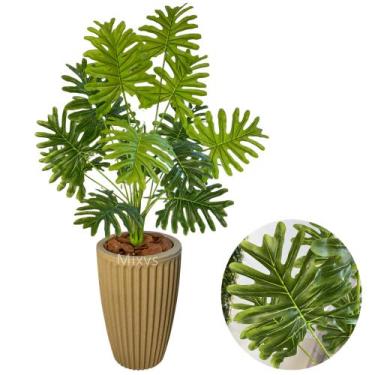 Imagem de Planta Artificial Bananinha Com Vaso Polietileno Romano - FlorImp