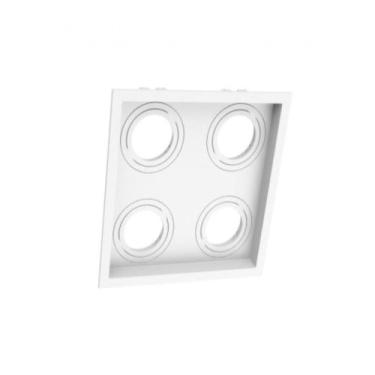 Imagem de Spot de Embutir Módulo Quádruplo Dicroica MR16 Face Recuada - MOON