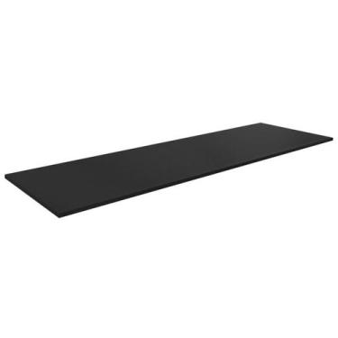 Imagem de Tampo Para Balcao 160 cm Preto REAJL - REAJL Moveis, Preto