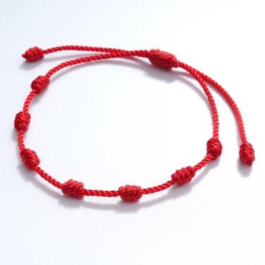 Imagem de Pulseira dos 7 nós  kabbalah  cabala - despertararts