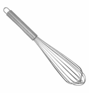 Imagem de Batedor de Massas Ovos Fouet Robusto Aço Inox Manual 39cm - Unyhome