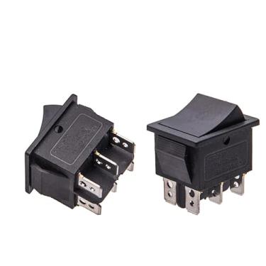 Imagem de 2 Pcs Power Wheel Gas Switch (6 Pin),Universal Accelerator Foot Pedal for Kids Ride on Car Go Kart Pedals, Kids Electric Cars Brother Replacement Parts Speed Foot Pedal Reset Switch