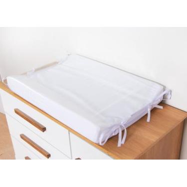 Imagem de Trocador Bebê Anatômico Cômoda Azul Menino Plástico - DW Confecções, B