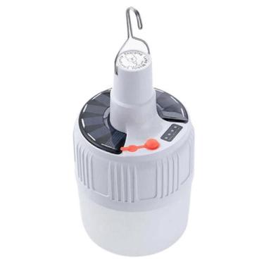 Imagem de Lâmpada Solar de Emergência Recarregável Lanterna Camping Iluminação -