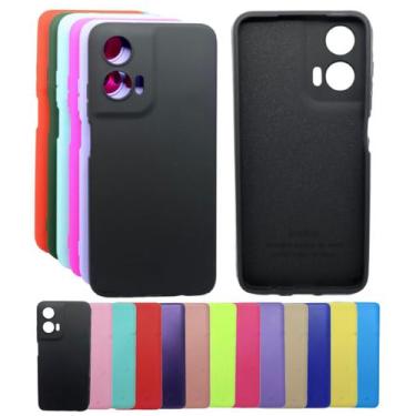 Imagem de Capa Aveludada Proteção Capinha Para Moto G35 Silicone - Mustangshop, 
