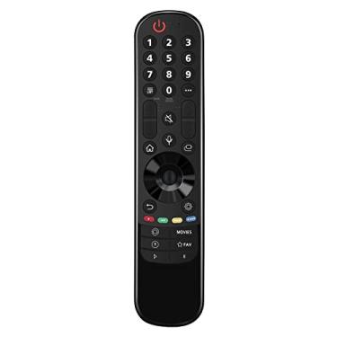 Imagem de MR21GA AKB76039704 AKB76036202 Substituição do controle remoto de voz para modelos LG OLED QNED MiniLED UHD 4K TV 2021 Série G1 C1 A1 QNED99 QNED90 NANO99 NANO90 NANO85 NANO80 ANO75 UHD Série 4K UP80