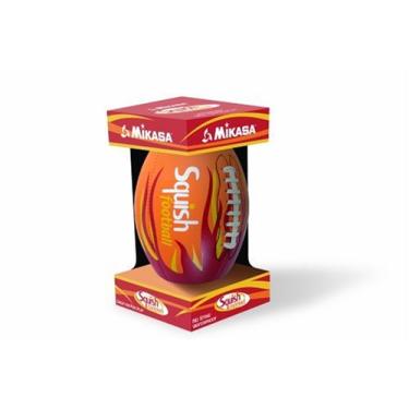 Imagem de Mikasa Futebol sem picada, design de chama quente (vermelho/amarelo/laranja)