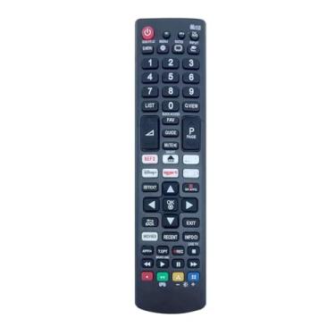 Imagem de ALLIMITY Controle remoto infravermelho universal de substituição compatível com LG 4K OLED LED 3D Smart TV com botão de atalho Netflix Prime-Video Disney+