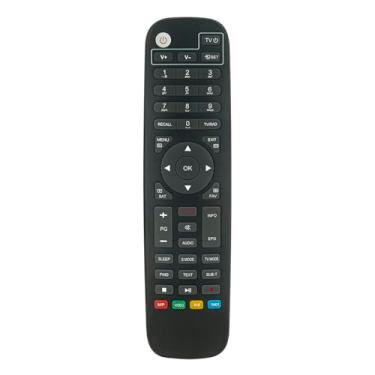 Imagem de ECONTROLLY Controle remoto portátil de substituição com função de aprendizagem compatível com receptor de TV GTMEDIA V7 Plus V7S S5X V7 Combo V7 Max Set Top Box