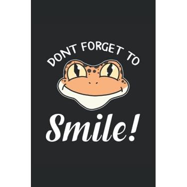 Imagem de DON'T FORGET TO SMILE: Great Lizard Notebook to capture beautiful moments from your Terrarium or thoughts. A nice gift for Reptile Keeper or Herpetologist.