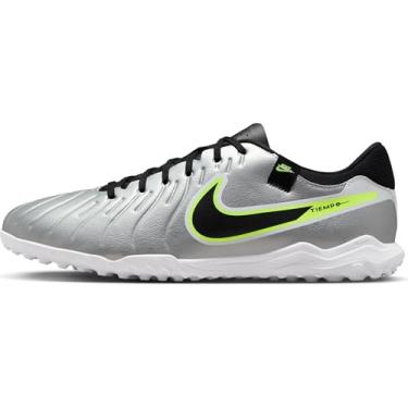Imagem de Nike Tênis masculino com cadarço LEGEND 10 ACADEMY TF, MTLCSILVERBLACK-VOLT, 47.5 EU