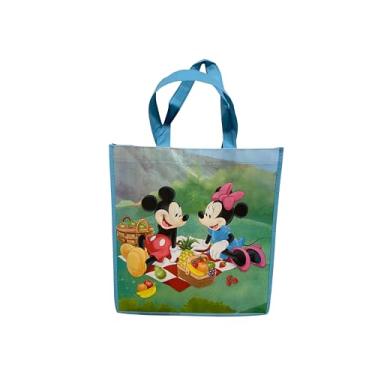 Imagem de Legacy Licensing Partners Sacola reutilizável grande colecionável Mickey Mouse e Minnie da Disney, Multi, Large
