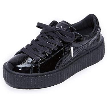 Imagem de PUMA Tênis feminino Fenty x Cracked Creeper, Preto, 7.5