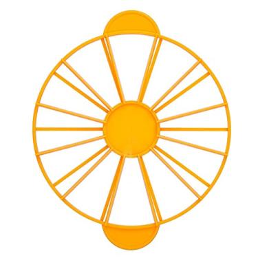 Imagem de Divisor de Bolo, Marcador de Porção de Bolo, Produto Comestível, Redondo, 10/12 Peças, Marcador de Fatia de Bolo, Cortador de Porção Igual, Divisor de (Amarelo 126g/4,4 onças