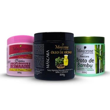 Imagem de Cronograma Capilar Hidrata e Fortalece 3x500g (Desmaiados e Disciplina