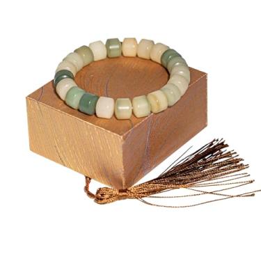 Imagem de ciAmore Pulseiras com contas de sementes Bodhi Naturais, Brinquedo Fidget para Aliviar Efetivamente o Estresse da Ansiedade, Pulseira Bodhi de Cura Protetora, Pulseira de Brinquedo Fidget Viciante