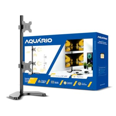 Imagem de Suporte vertical para dois monitores