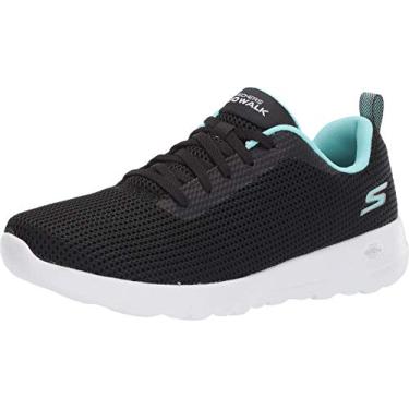 Imagem de Skechers Go Walk Joy Upturn Tênis feminino, Preto/Aqua, 43