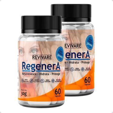 Imagem de Kit 2x Regenera Rejuvenescedor Multivitamínico 60Caps-Unissex