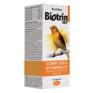 Imagem de Biotrin Vet VetBras Complexo Vitamímico para Aves 20ml