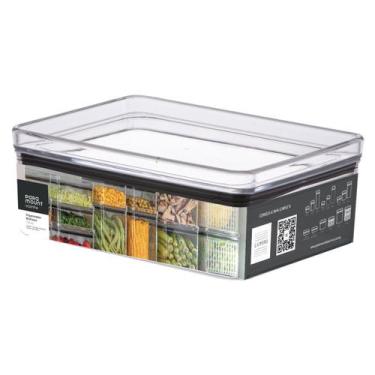 Imagem de Pote Hermético 770ML Porta Frios Alimentos Cozinha Acrílico  Paramount