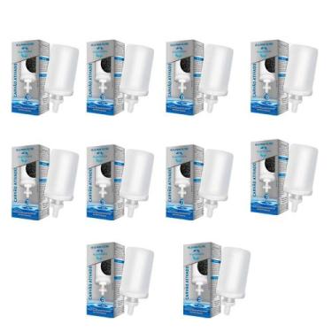 Imagem de Vela Refil Para Filtro De Barro Carvão Ativado Kit 10 Und - ACQUA AZZU