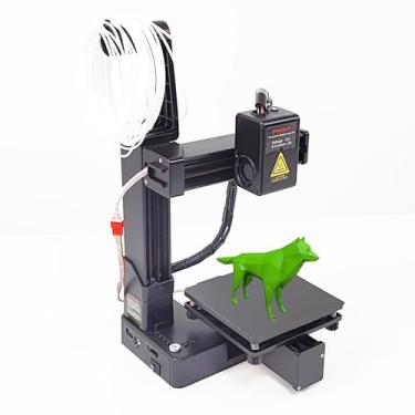 Imagem de Impressora 3D, Impressora 3D Multiplexadora de Divisão de Frequência Com Impressão de 40 Mm/s de Alta Velocidade, Suporte a PLA TPU Filamento, Tamanho de Impressão 100x100x100mm