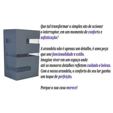 Imagem de Arandela de Parede Cinza + Lâmpada Soquete G9 7w - Metais Massuia