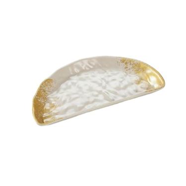 Imagem de Prato retangular de restaurante de churrasco, imitação de porcelana hot pot prato de acompanhamento-WB4310