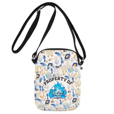 Imagem de JNIAP Dice Wizard Bolsa tiracolo Wizard Gift Wizard Fireball Bolsa de ombro Wizard Merch, Wizard Cb, 8.5 x 5.7 x 0.39 inches