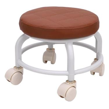 Imagem de Bancas Baixo Rolamento, Rotação 360 ​​graus Bancas Rolo Baixo, Banco de Rolamento Curto Ergonômico Pesado Com Rodas Adição Prática, Fácil Se Movimentar para o Quarto Sala Estar